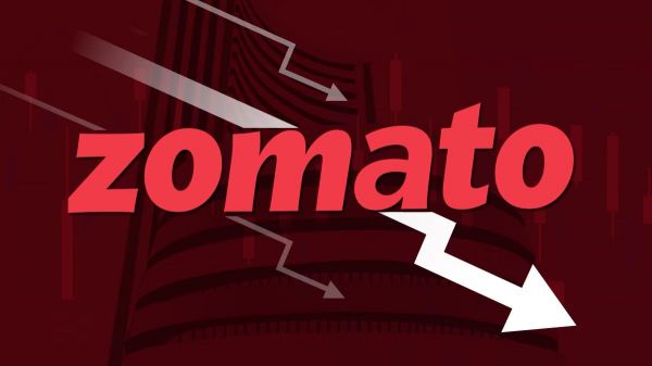 Zomato Shares Fall : Tax Notice के बाद Zomato को मिला जोरदार झटका, धड़ाधड़ गिर गए कंपनी के Shares