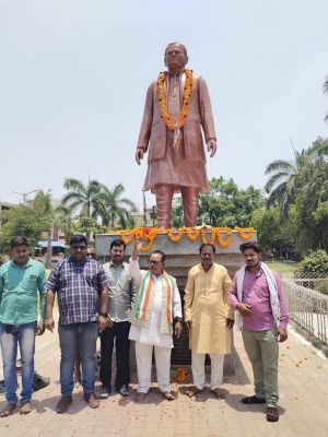 श्री नरसिंह मंडल को 11 वीं पुण्यतिथि पर ग्रामीण विधायक श्री सत्यनारायण शर्मा गणमान्यजनों ने दी आदरांजलि