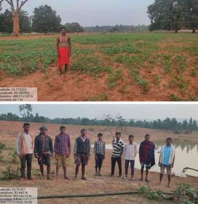 समशान नाला किसानों और वन्य प्राणियों के लिए बना वरदान