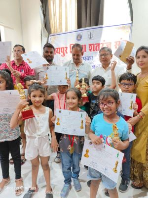""रायपुर जिला&nbsp; सीनियर एवमअंडर 7 शतरंज चयन प्रतियोगिता 2023""