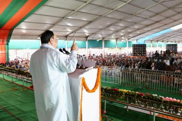 भ्रष्टाचार के अलावा कोई काम नहीं करते मुख्यमंत्री बघेल, भ्रष्टाचारी को घर बैठाना जरूरी है : जेपी नड्डा