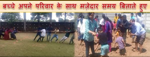 पोदार प्रेप इन पोदार इंटरनेशनल स्कूल, माना बस्ती, रायपुर मे आज इंटरनेशनल मड डे मनाया गया