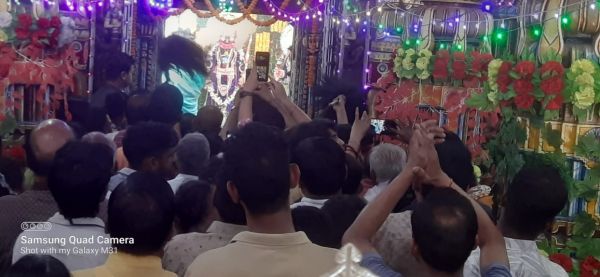 जैतूसा वमठ मंदिर में हर्षोल्लास के साथ मनाया गया राम जन्मोत्सव