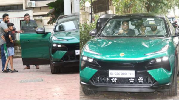 Raj Kundra ने खरीदा हरे रंग की ब्रिटिश लग्जरी स्पोर्ट्स Lotus Car, करोड़ों में है इसकी किमत &hellip;